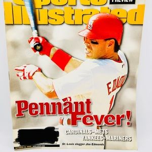 Sports Illustrated Pennant Fever! Jim Edmonds October 16, 2000 MLB Cardinals
